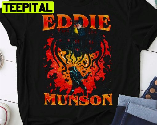 Vintage Eddie Munson Munson Stranger Things 4 Trending Unisex T-Shirt