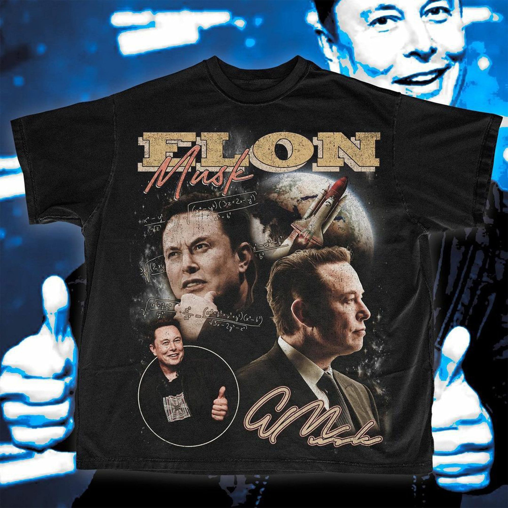 Vintage Elon Musk Elon Musk Retro 90s Inspired Bootleg Unisex T-Shirt