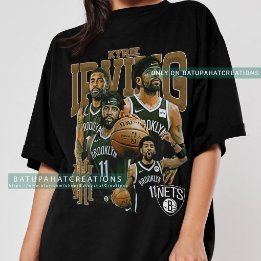 Vintage Graphic Kyrie Irving Shirt Nba Nba Player Basketball Unisex T-Shirt