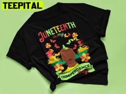 Vintage Juneteenth Is My Independence Day Unisex T-Shirt