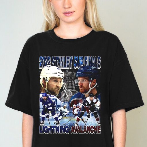 Vintage Lightning X Avalanche 2022 Hockey Finals 2022 Unisex T-Shirt