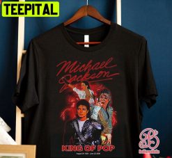 Vintage Michael Jackson Michael Jackson King Of Pop Unisex T-Shirt