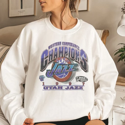 Vintage Nba Utah Jazz Logo Unisex Sweatshirt