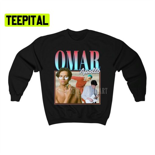 Vintage Omar Apollo Retro Vintage Art Unisex Sweatshirt