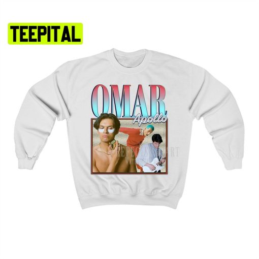 Vintage Omar Apollo Retro Vintage Art Unisex Sweatshirt