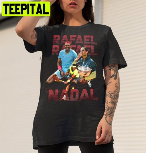 Vintage Rafael Nadal Tennis Unisex T-Shirt