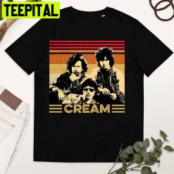 Vintage Retro Cream Band Unisex T-Shirt