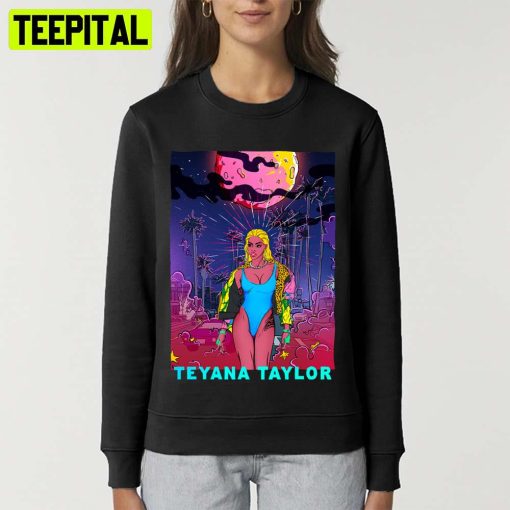 Vintage Song Art Illustration Teyana Unisex T-Shirt