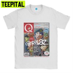 Vintage Style For Gorillaz Q Magazine Unisex T-Shirt