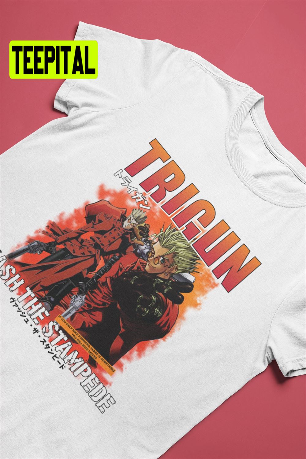 Vintage Trigun Ash The Stampede Anime Unisex T-Shirt
