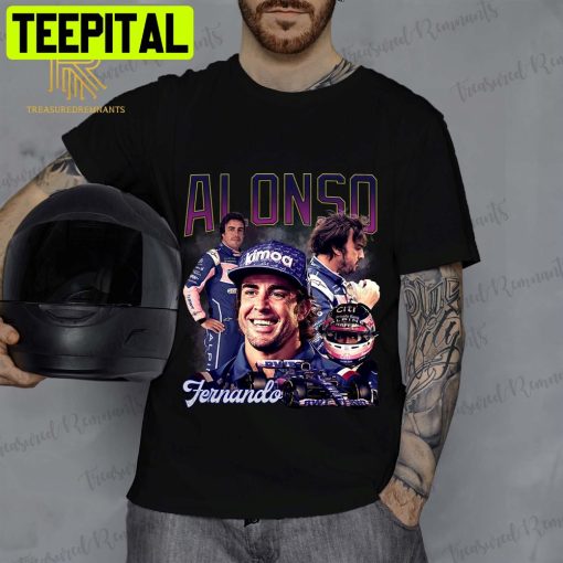 Vitnage Fernando Alonso Racing Alpine F1 Team Unisex T-Shirt