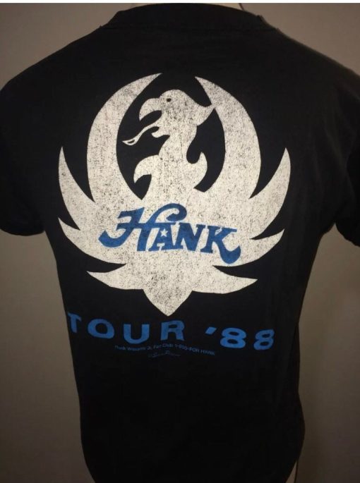 Vtg 80s Screen Stars 1988 Hank Williams Jr Bocephus Tour T-Shirt