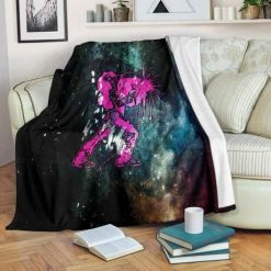 Welder Girl Fleece Blanket Throw Blanket Gift