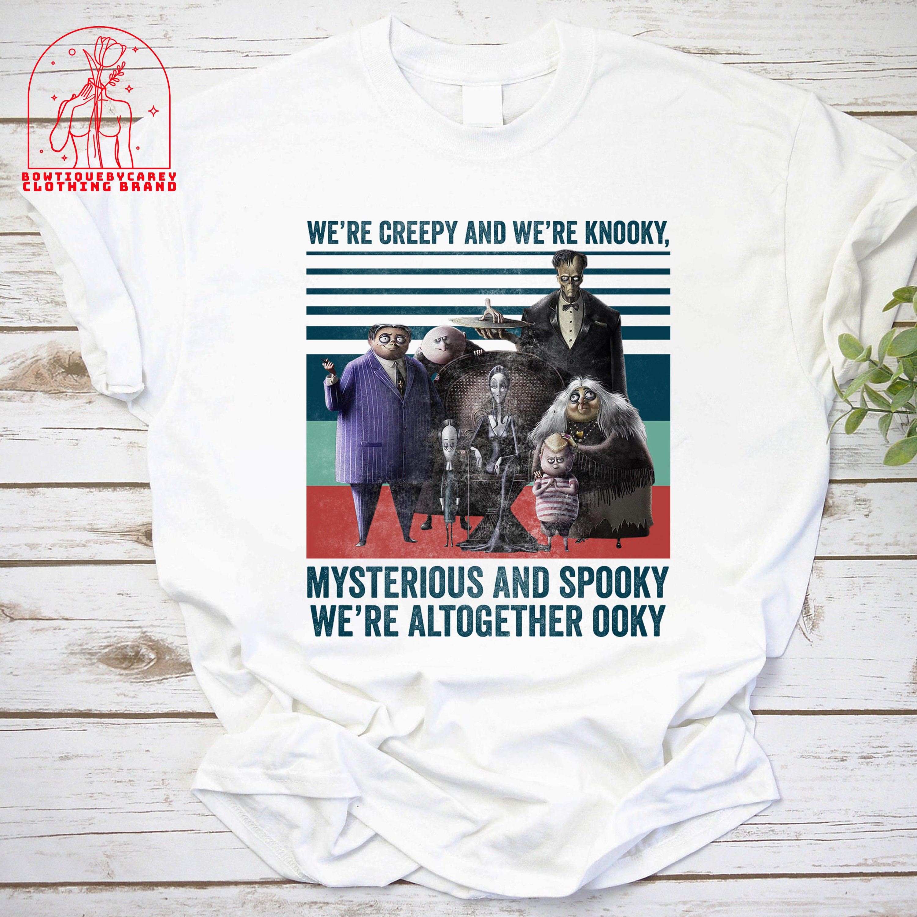 We’re Creepy And We’re Kooky The Addams Family Halloween Unisex T-Shirt