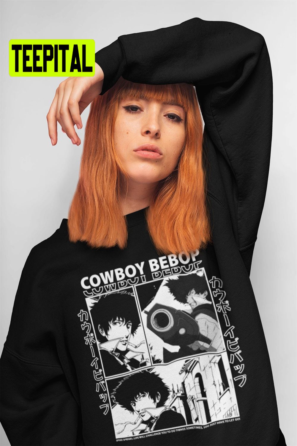 Whatever Happens Cowboy Bebop Anime Unisex Sweatshirt