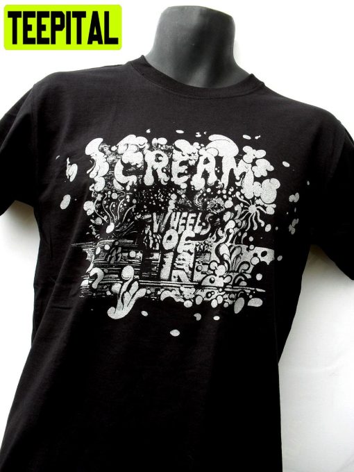 White Art Cream Band Unisex T-Shirt