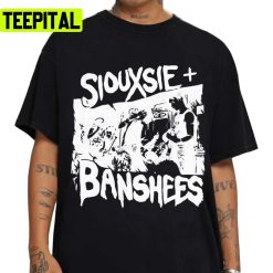 White Design The Banshees Siouxsie Sioux Unisex T-Shirt