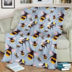 Wild Bee Bestseller Fleece Blanket Throw Blanket Gift