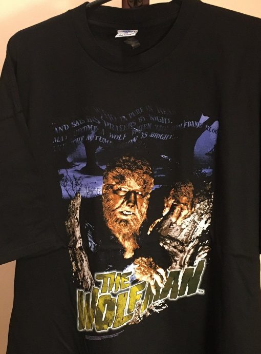 Wolfman Universal Monsters 1990’s Shirt