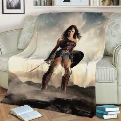 Wonder Woman Dc Fleece Blanket Throw Blanket Gift 2