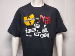 Wu Tang X Nas Ny State Of Mind Tour 22 New Unisex T-Shirt