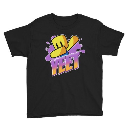 Yeet Meme Dabbing Dancing Noob Hand Drawn Gamer Youth Roblox Unisex T-Shirt