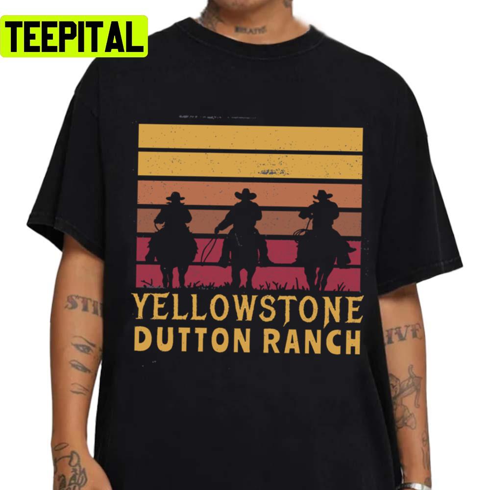 Yellowstone Dutton Ranch Arrows Ranch Arrow Yellowstone Funny Graphic Unisex T-Shirt