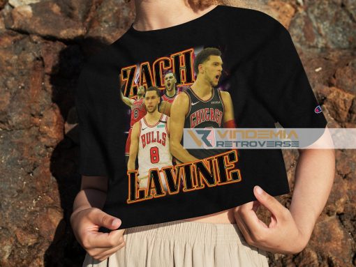 Zach Lavine 90s Vintage Bootleg Chicago Bulls Basketball Nba Unisex T-Shirt