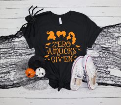Zero Amucks Given Halloween Party Hocus Pocus Unisex T-Shirt
