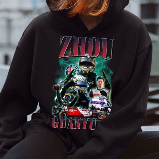 Zhou Guanyu 24 Alfa Romeo Guanyu China Driver 2022 Nascar Racing Formula 1 F1 Shirt