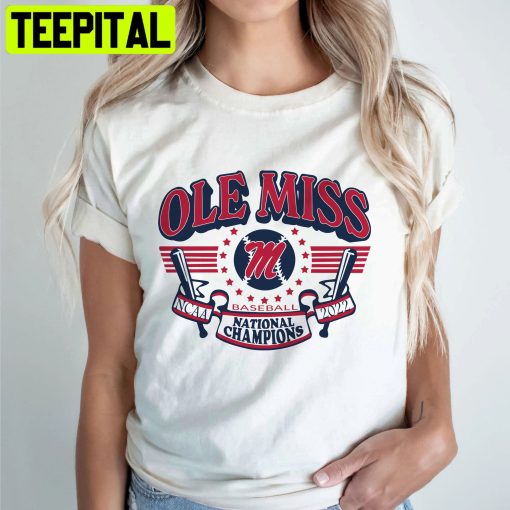 2022 Ole Miss National Championships Baseball Unisex Shirt