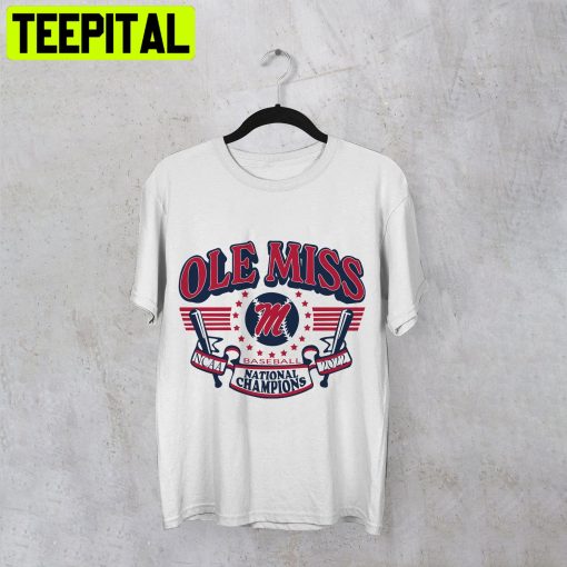 2022 Ole Miss National Championships Baseball Unisex Shirt