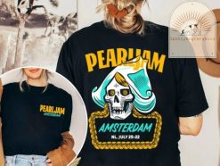 2022 Pearl Jam Amsterdam The European Show New Art T-Shirt