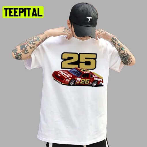 25 Retro Nascar Car Racing Tim Richmond Unisex T-Shirt