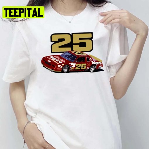 25 Retro Nascar Car Racing Tim Richmond Unisex T-Shirt