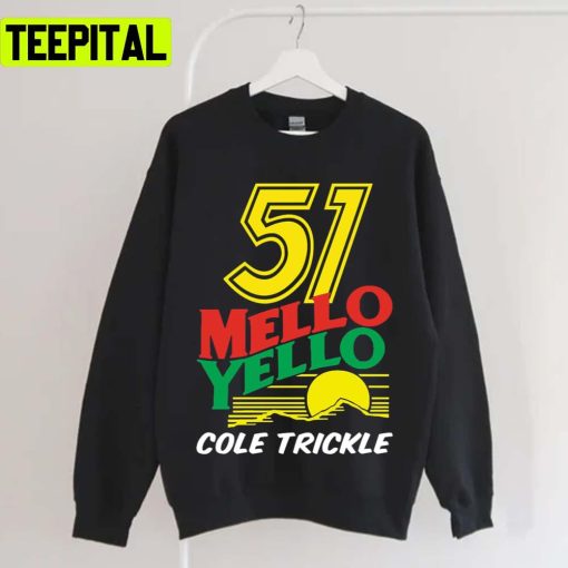 51 Mello Yello Cole Trickle Days Of Thunder Retro Nascar Car Racing Unisex T-Shirt