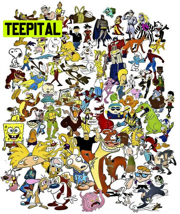 90s cartoons characters