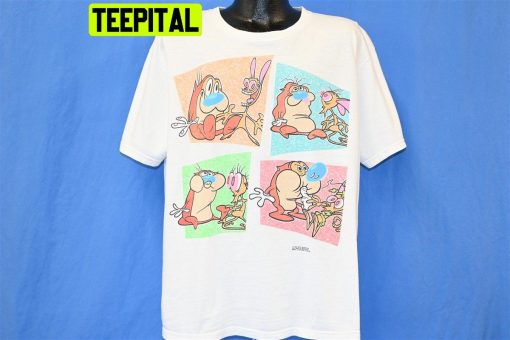 90s Ren & Stimpy Mtv Nickelodeon Nicktoon Tv Show Cartoon Trending Unisex Shirt