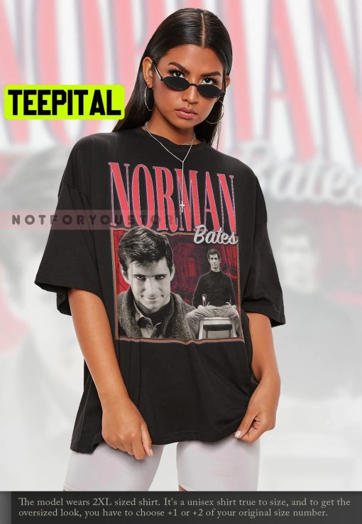 90s Vintage Norman Bates Trending Unisex T-Shirt