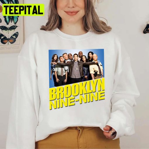 99 Cast And Logo Brooklyn Nine Nine Unisex Sweatshirt