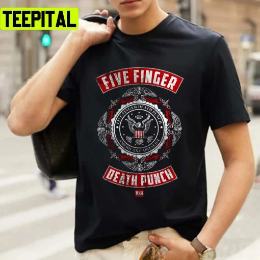 A Little Bit Off Punch Five Finger Death Punch Rock Band Unisex T-Shirt