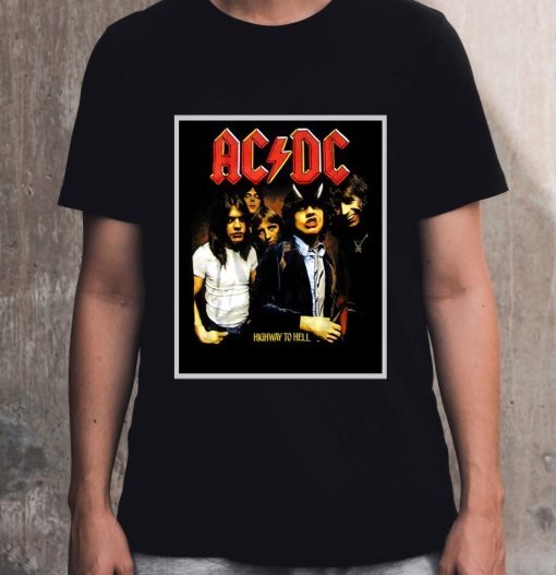 Acdc Legend Band Rap Hip Hop Portrait Unisex T-Shirt