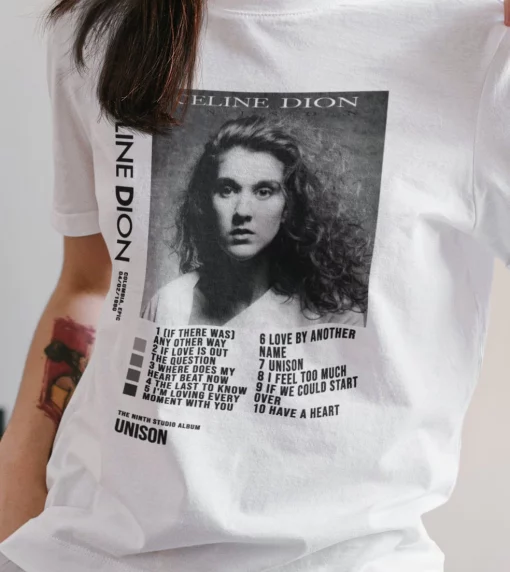 Aesthetic Art Celine Dion Unison Unisex T-Shirt