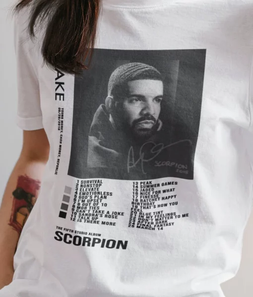 Aesthetic Art Drake Scorpion Unisex T-Shirt