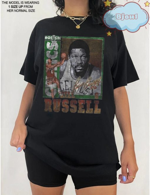 Aesthetic Design Legend Vintage Memories Rip 10 Legend Bill Russell Unisex T-Shirt