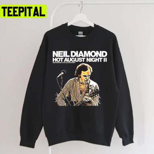 Aesthetic Design Neil Diamond On Stage Unisex T-Shirt