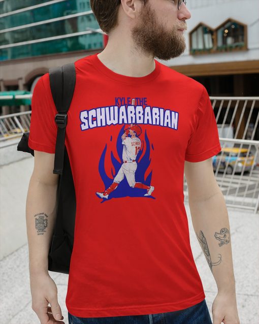 Alec Bohm Kyle The Schwarbarian Kyle Wearing Unisex T-Shirt