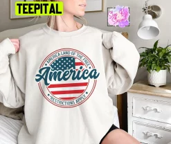 America Land Of The Free Restrictions Unisex Sweatshirt