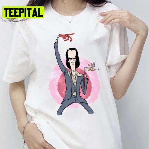 Animated Chibi Art Nick Cave Unisex T-Shirt