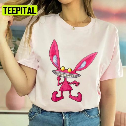 Animated Oblina The Pink Monster Ahh Real Monsters Unisex T-Shirt